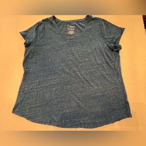 SONOMA’S WOMEN’S GOOD FOR LIFE EVERYDAY SHORT SLEEVE V-NECK TEE. SIZE. PXL